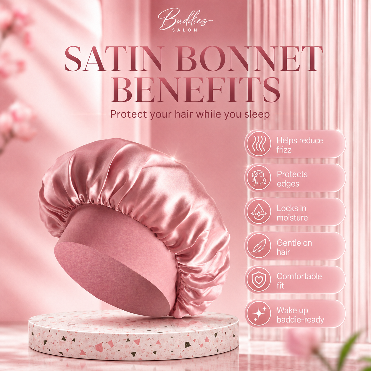 Satin Bonnet