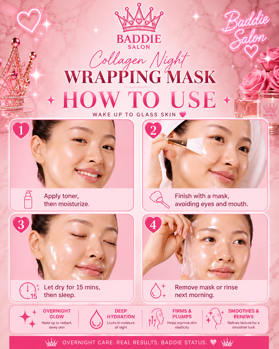 Collagen + Biotin Face Mask
