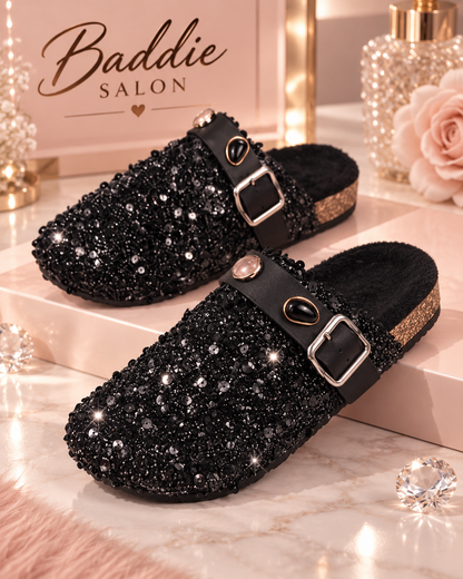Crystal-embellished Baddie Bling Clogs, product view 3