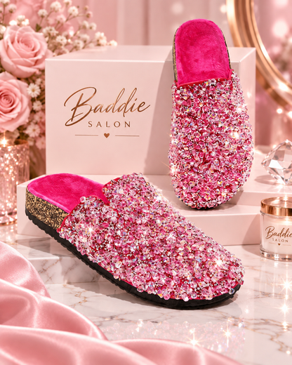 Crystal-embellished Baddie Bling Clogs, product view 2